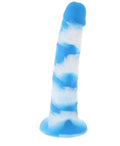 Colours Pleasures Yum Yum 8 Inch Dildo in Blue ns novelties